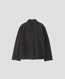 マーガレットハウエル　リネンブルゾン　サイズ1(春・夏) MARGARET HOWELL（マーガレットハウエル）の「DENSE LINEN