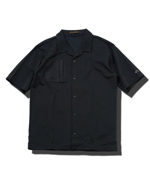 TYGHUS（タイガス）の「TYGHUS(タイガス)クーリング半袖シャツ（シャツ/ブラウス・メンズ・ブラック/ネイビー・X-LARGE/LARGE/MEDIUM）」の9枚目の写真