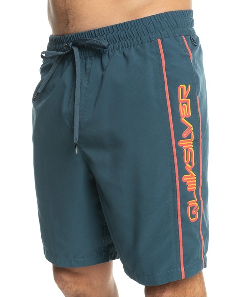 Quiksilver（クイックシルバー）の「EVERYDAY VERT VOLLEY/クイックシルバーサーフトランクス・ボードショーツ(水着)（水着・メンズ・グレー/ネイビー/ブラック・MEDIUM/LARGE/SMALL/X-LARGE/XX-LARGE）」の3枚目の写真