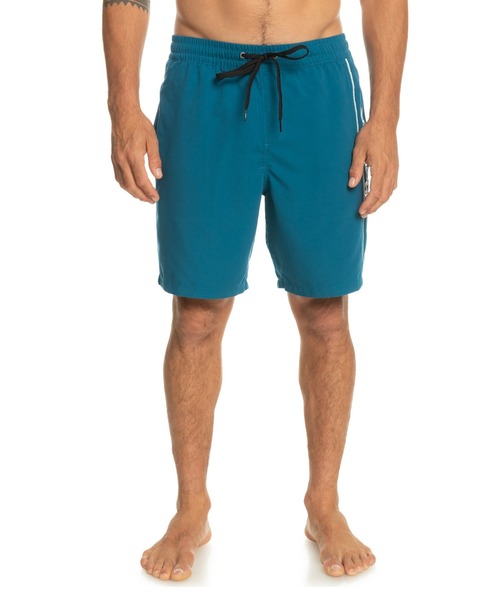 Quiksilver（クイックシルバー）の「EVERYDAY VERT VOLLEY/クイックシルバーサーフトランクス・ボードショーツ(水着)（水着・メンズ・グレー/ネイビー/ブラック・MEDIUM/LARGE/SMALL/X-LARGE/XX-LARGE）」の4枚目の写真