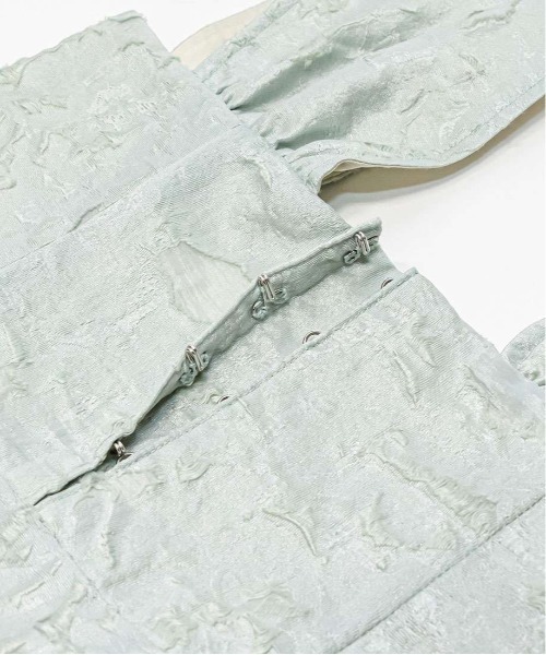 RANDA（ランダ）の「マーメイドラインジャンバースカート（スカート・レディース・グリーン/ブラック/クリーム・0/1）」の15枚目の写真