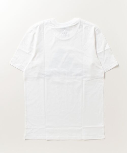 adidas(アディダス)の「アディダス adidas エッセンシャルズ シングルジャージー ビッグロゴ半袖Tシャツ(Tシャツ/カットソー・メンズ・ホワイト/ブラック・3L/M/S/L/LL)」の3枚目の写真