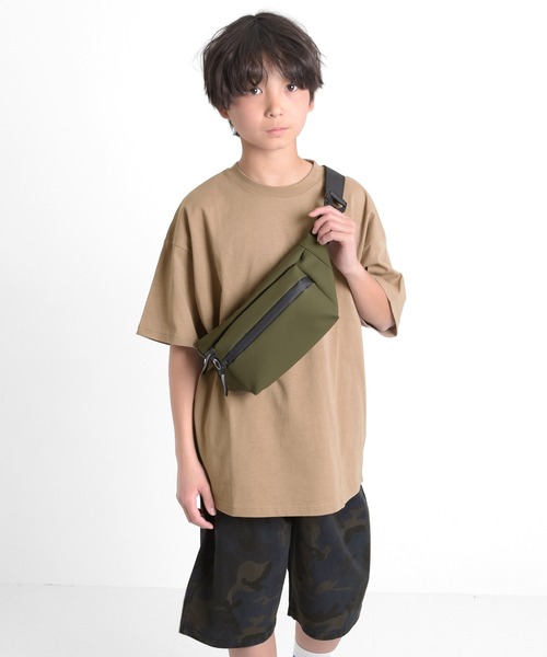 GLAZOS(グラソス)の「ミニボディバッグ(ボディバッグ/ウエストポーチ・キッズ・ブラック/ネイビー/カーキ/グレー・フリー)」の8枚目の写真