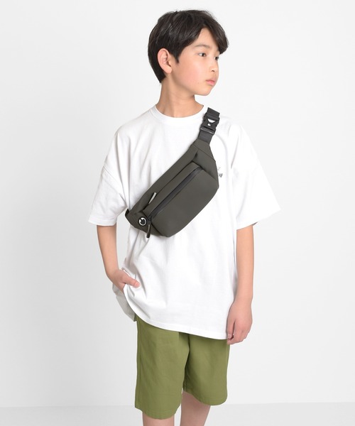 GLAZOS(グラソス)の「ミニボディバッグ(ボディバッグ/ウエストポーチ・キッズ・ブラック/ネイビー/カーキ/グレー・フリー)」の7枚目の写真