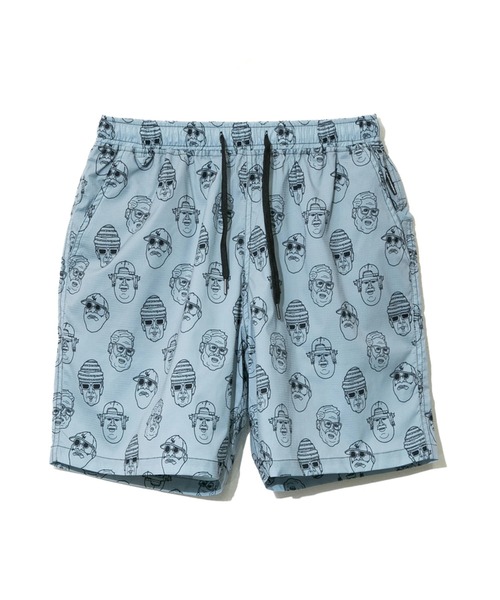 gym master（ジムマスター）の「gym master/ジムマスター　UL-GRIDハッピーペイントショーツ（その他パンツ・メンズ・ブラック/グレー/セージグリーン/その他1・LARGE/X-LARGE/MEDIUM）」の3枚目の写真