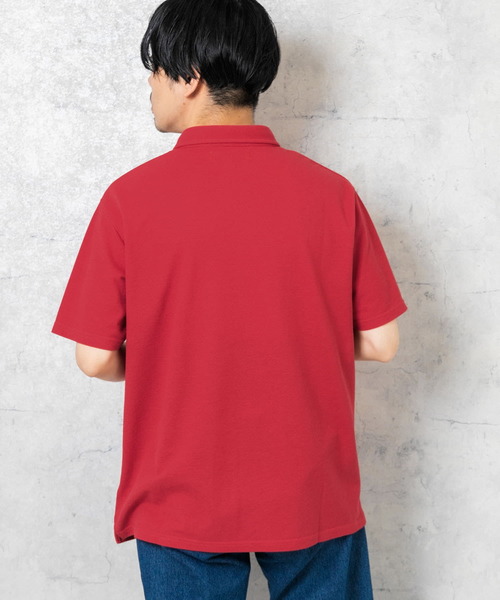 URBAN RESEARCH ROSSO MEN（アーバンリサーチロッソメン）の「『XLサイズあり』ハイパフォーマンス鹿の子ポロシャツ（ポロシャツ・メンズ・グレー/ホワイト/カーキ/ブラック/ブラウン/ブルー系その他/レッド/ネイビー・MEDIUM/SMALL/X-LARGE/LARGE）」の18枚目の写真