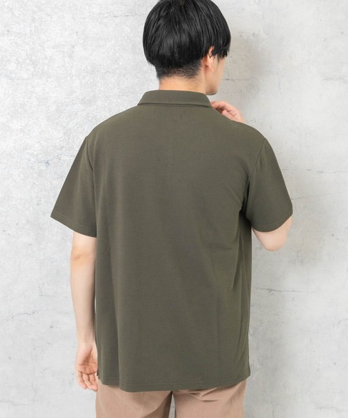 URBAN RESEARCH ROSSO MEN（アーバンリサーチロッソメン）の「『XLサイズあり』ハイパフォーマンス鹿の子ポロシャツ（ポロシャツ・メンズ・グレー/ホワイト/カーキ/ブラック/ブラウン/ブルー系その他/レッド/ネイビー・MEDIUM/SMALL/X-LARGE/LARGE）」の22枚目の写真