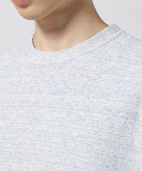 URU(ウル)の「URU/ウル/SHORT SLEEVE TEE(Tシャツ/カットソー・メンズ・ブルー/アイボリー/グレー・2)」の10枚目の写真