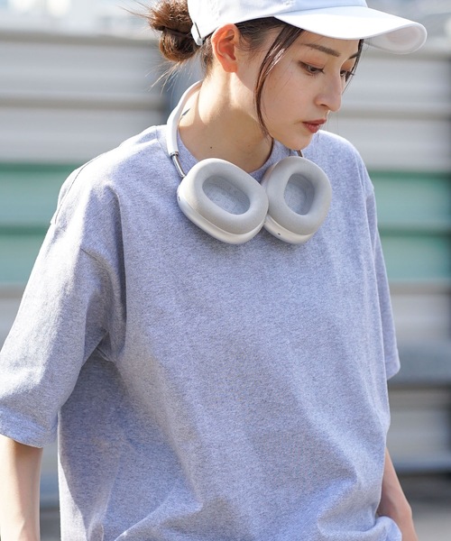 PRO CLUB (プロクラブ)の「【PRO CLUB/プロクラブ】6.5oz S/S Crew Neck T-Shirt オーバーサイズ 無地 半袖 Tシャツ ヘビーウェイト(Tシャツ/カットソー・メンズ・ブラック/オリーブ/杢グレー/チャコールグレー/ホワイト/グリーン/ネイビー/パープル・LARGE/X-LARGE/MEDIUM/SMALL)」の4枚目の写真