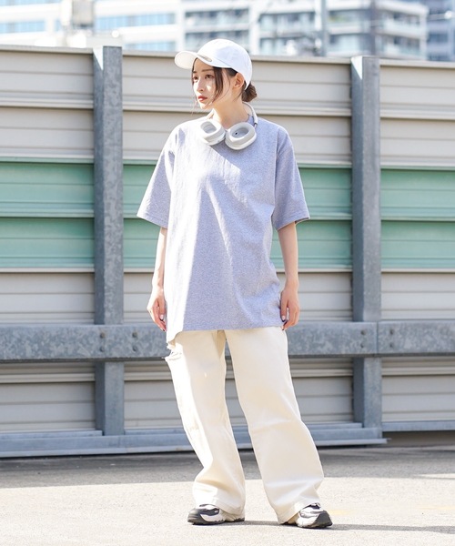 PRO CLUB (プロクラブ)の「【PRO CLUB/プロクラブ】6.5oz S/S Crew Neck T-Shirt オーバーサイズ 無地 半袖 Tシャツ ヘビーウェイト(Tシャツ/カットソー・メンズ・ブラック/オリーブ/杢グレー/チャコールグレー/ホワイト/グリーン/ネイビー/パープル・LARGE/X-LARGE/MEDIUM/SMALL)」の21枚目の写真
