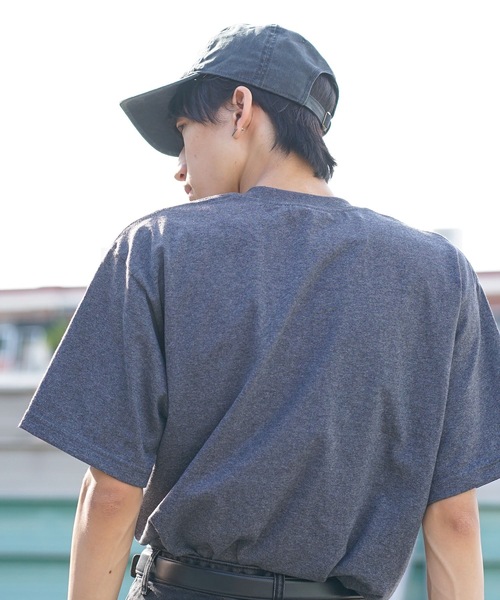 PRO CLUB (プロクラブ)の「【PRO CLUB/プロクラブ】6.5oz S/S Crew Neck T-Shirt オーバーサイズ 無地 半袖 Tシャツ ヘビーウェイト(Tシャツ/カットソー・メンズ・ブラック/オリーブ/杢グレー/チャコールグレー/ホワイト/グリーン/ネイビー/パープル・LARGE/X-LARGE/MEDIUM/SMALL)」の19枚目の写真