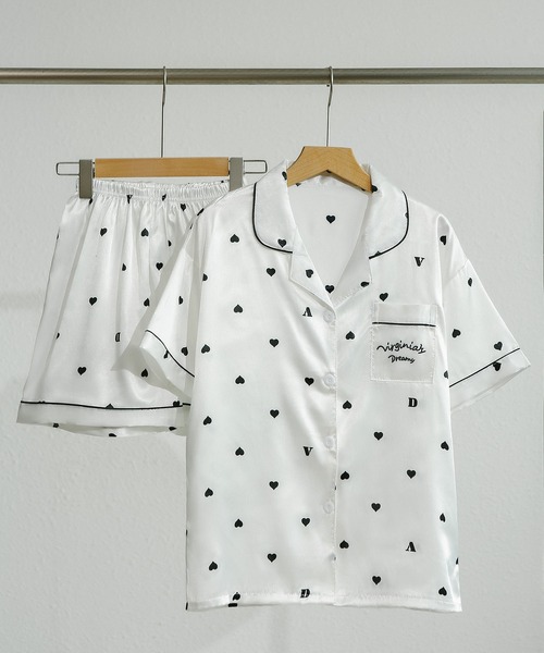 MAISON DE THERESE（メゾン ド テレーズ）の「涼感半袖開襟パジャマ（ルームウェア/パジャマ・レディース・G/E/A/C/D/J/B/H/F/I/K/L/M/N/P/O・L/M/XL）」の6枚目の写真