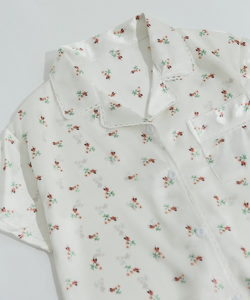 MAISON DE THERESE（メゾン ド テレーズ）の「涼感半袖開襟パジャマ（ルームウェア/パジャマ・レディース・G/E/A/C/D/J/B/H/F/I/K/L/M/N/P/O・L/M/XL）」の18枚目の写真