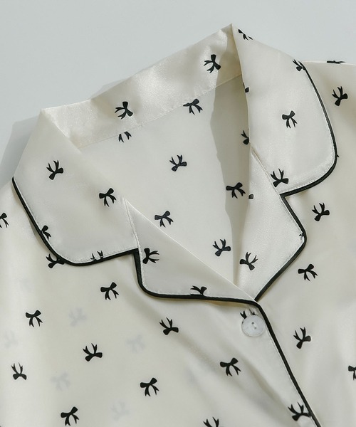 MAISON DE THERESE（メゾン ド テレーズ）の「涼感半袖開襟パジャマ（ルームウェア/パジャマ・レディース・G/E/A/C/D/J/B/H/F/I/K/L/M/N/P/O・L/M/XL）」の22枚目の写真