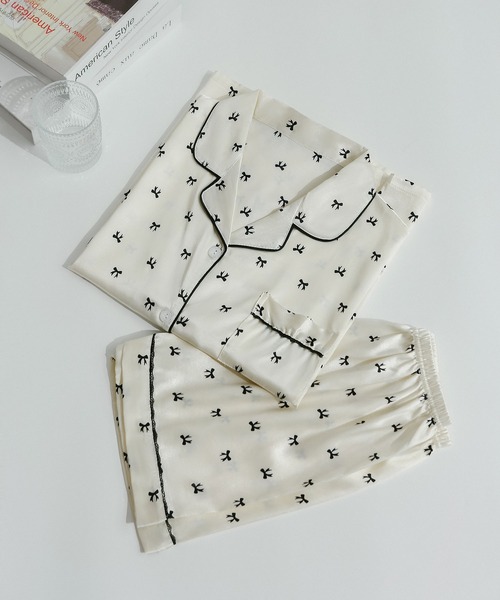 MAISON DE THERESE（メゾン ド テレーズ）の「涼感半袖開襟パジャマ（ルームウェア/パジャマ・レディース・G/E/A/C/D/J/B/H/F/I/K/L/M/N/P/O・L/M/XL）」の21枚目の写真