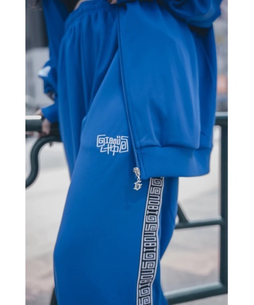 L.H.P(エルエイチピー)の「gibous/ギボス/コラボジャージパンツ(その他パンツ・レディース・パープル/ホワイト・L/M)」の9枚目の写真