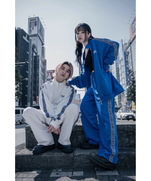 L.H.P(エルエイチピー)の「gibous/ギボス/コラボジャージパンツ(その他パンツ・レディース・パープル/ホワイト・L/M)」の15枚目の写真