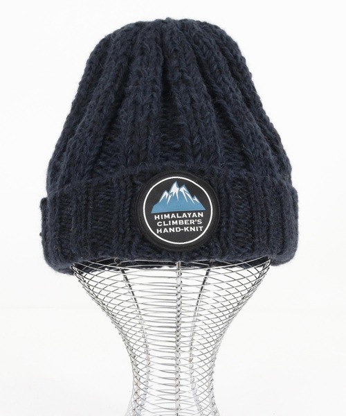 CAMBIO◆HIMALAYAN CLIBER’S HAND-KNIT/カーディガン(厚手)/LL/ウール/BRW CAMBIO セーター ニット mn2778-「HIMALAYAN CLIMBERS HAND-KNIT別注