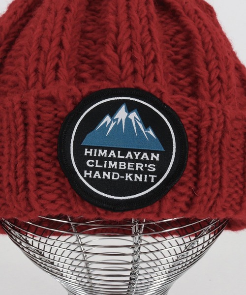 CAMBIO◆HIMALAYAN CLIBER’S HAND-KNIT/カーディガン(厚手)/LL/ウール/BRW CAMBIO セーター ニット mn2778-「HIMALAYAN CLIMBERS HAND-KNIT別注
