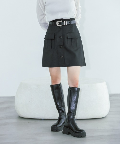 セール】チェックプリーツミニスカート（スカート）｜PAGEBOY