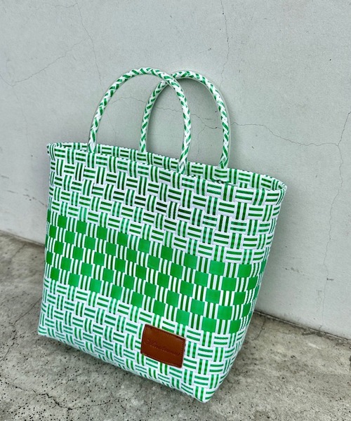 Kastane(カスタネ)の「【A4対応】ベトナムカゴBAG(かごバッグ・レディース・ライトグレー/イエロー/オレンジ/パープル系その他/グレー系その他/グリーン系その他・FREE)」の10枚目の写真