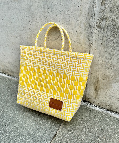 Kastane(カスタネ)の「【A4対応】ベトナムカゴBAG(かごバッグ・レディース・ライトグレー/イエロー/オレンジ/パープル系その他/グレー系その他/グリーン系その他・FREE)」の16枚目の写真