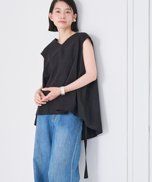 collex | ＜手洗い可＞コットンリネン2WAYブラウス(シャツ/ブラウス)