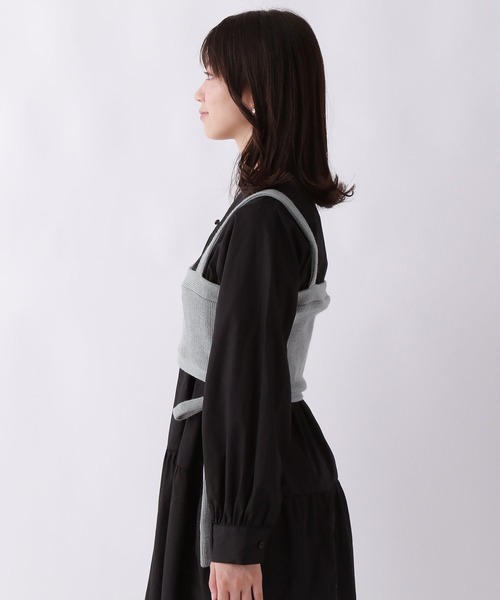 repipi armario（レピピ アルマリオ）の「ビスチェツキティアードワンピース（ワンピース・キッズ・ブラック系/ブラウン系・SMALL/MEDIUM/LARGE）」の11枚目の写真