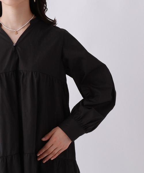 repipi armario（レピピ アルマリオ）の「ビスチェツキティアードワンピース（ワンピース・キッズ・ブラック系/ブラウン系・SMALL/MEDIUM/LARGE）」の20枚目の写真