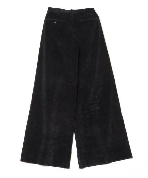 JOHN LAWRENCE SULLIVAN（ジョンローレンスサリバン）の「JOHN LAWRENCE SULLIVAN COTTON CORDUROY WIDE (2B001-0123-01)（その他パンツ・メンズ・ブラック・46/44）」の2枚目の写真