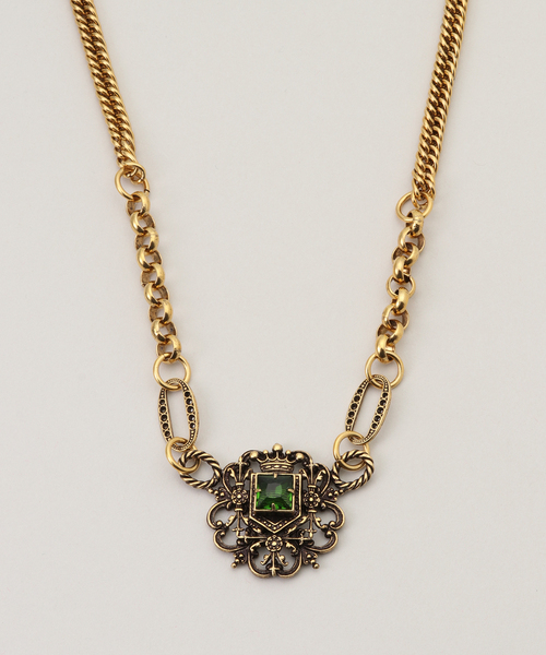 セール】【RADA/ラダ】ネックレス(green)（ネックレス