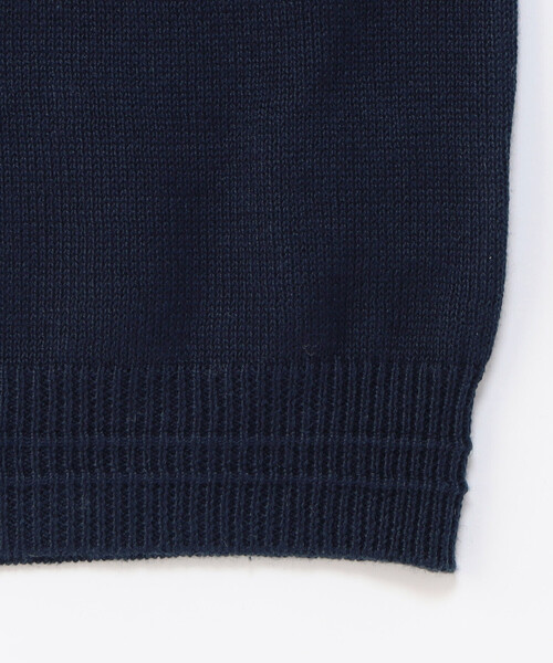 COMME CA ISM（コムサイズム）の「ベーシック　ニット　ベスト(100-130cm)（ベスト・キッズ・ブラック/グレー/ネイビー・130cm/120cm/110cm/100cm）」の9枚目の写真