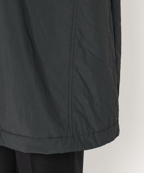 DANTON（ダントン）の「WOMEN'S NYLON TAFFETA INSULATION COAT（ステンカラーコート・レディース・チャコール/ベージュ・S/XS/M）」の14枚目の写真