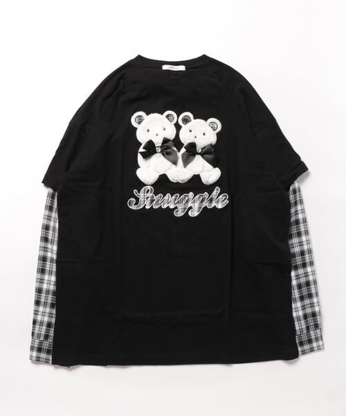 Ank Rouge（アンクルージュ）の「ふたごくまちゃんロンTE（T