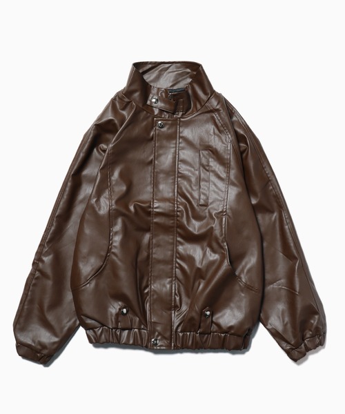 ROOPTOKYO（ループトウキョウ）の「Leather Jacket フェイクレザー