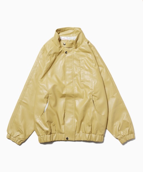 ROOPTOKYO（ループトウキョウ）の「Leather Jacket フェイクレザー