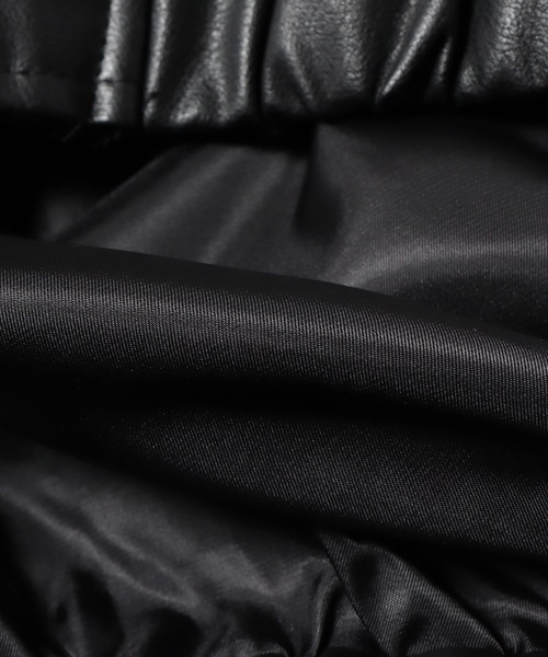 ROOPTOKYO（ループトウキョウ）の「Leather Jacket フェイクレザージャケット ブルゾン（ブルゾン・メンズ・イエロー/ブラウン/ブラック・L/XL/M）」の14枚目の写真