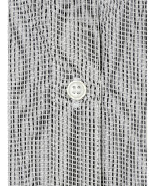 Green　Parks（グリーンパークス）の「イージーケアスタンドフリルシャツチュニック（チュニック・レディース・ブラック系その他2/ブルー系その他6/オフホワイト/ネイビー・FREE）」の20枚目の写真