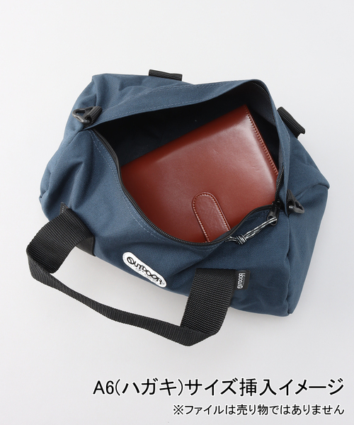 OUTDOOR PRODUCTS(アウトドアプロダクツ)の「231LRG ROLL BOSTON MIDEIUM SOLID(ボストンバッグ・レディース・レッド/グリーン系その他/チャコールグレー/ボルドー/ブラック/ブルー系その他/ピンク系その他/ベージュ/パープル/ネイビー/グリーン/オレンジ・FREE)」の17枚目の写真