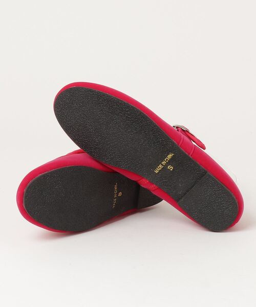 ROVERETO（ロベレート）の「∴【 ROVERETO / ロベレート 】 ベロア メリージェーン パンプス MARYJANE HDCKEX230505（パンプス・レディース・ベージュ/ブラック/ピンク/グリーン/ネイビー・M/S/L）」の7枚目の写真