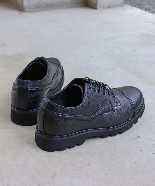 Dedes（デデス）の「Dedes / ストレートチップ 軽量 厚底ダービーシューズ (6350)（ドレスシューズ・メンズ・ブラウン/ブラック・44/40/42/43/41）」の5枚目の写真