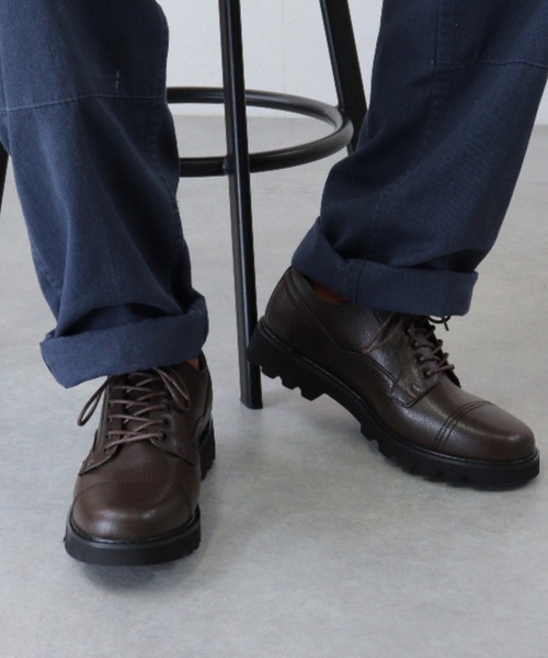 Dedes（デデス）の「Dedes / ストレートチップ 軽量 厚底ダービーシューズ (6350)（ドレスシューズ・メンズ・ブラウン/ブラック・44/40/42/43/41）」の10枚目の写真