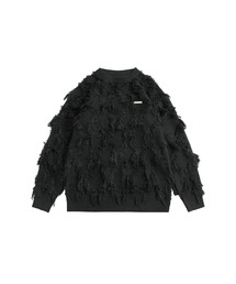 Relaxed Tassel Design Sweater/リラックスタッセルデザインニットセーター
