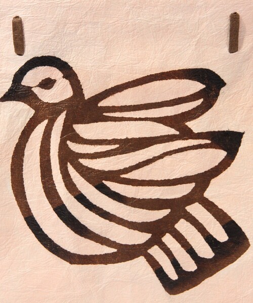 fennica（フェニカ）の「桂樹舎 / 和紙 手提げ袋（トートバッグ・レディース・ブルー/ブラウン・ONE SIZE）」の11枚目の写真