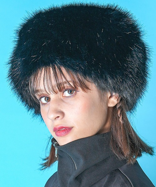 【セール】an meets zakka ショートファーロシアンハット / ファーハット レディース メンズ レディース ロシアン帽 帽子（ハット）｜ankoROCK（アンコロック）
