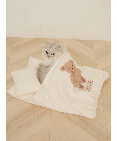 gelato pique（ジェラートピケ）の「【CAT&DOG】【販路限定商品】ベビ