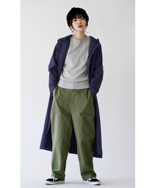 apartment department（アパートメントデパートメント）の「ショルダータック ニットプルオーバー（ニット/セーター・レディース・ブラック/レッド/ネイビー/杢グレー/オフホワイト・M）」の12枚目の写真