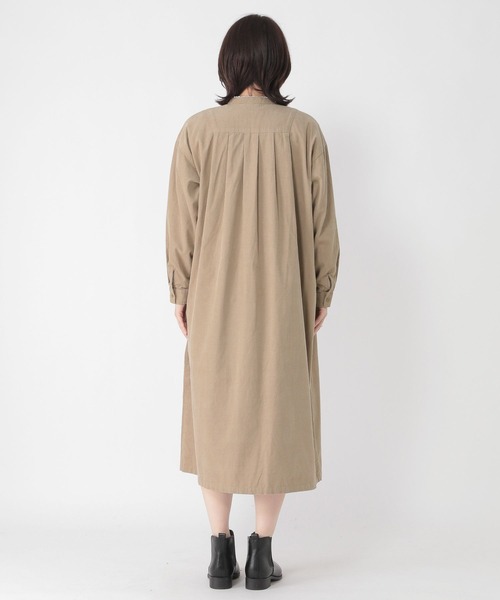 studio CLIP（スタディオクリップ）の「羽織れる切替えコールワンピース[プチ・トールサイズあり]（ワンピース・レディース・ライトグレー/レッド/その他1/その他2・FREE/PF/TF）」の15枚目の写真