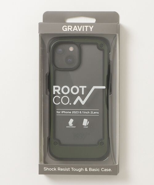 ROOT CO.（ルート）の「[iPhone15専用]ROOT CO. グラビティ ショック レジスト タフアンドベーシック ケース（スマホケース/カバー・メンズ・タン/ブラック/カーキ・F）」の12枚目の写真