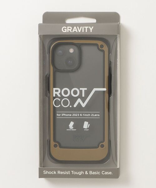 ROOT CO.（ルート）の「[iPhone15専用]ROOT CO. グラビティ ショック レジスト タフアンドベーシック ケース（スマホケース/カバー・メンズ・タン/ブラック/カーキ・F）」の13枚目の写真